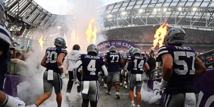 Kansas State QB Avery Johnson’s father and brother issue apology after their Ireland brawl goes viral