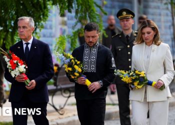 Zelensky vows to continue fighting as Ukraine marks independence day