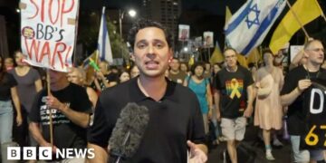 Thousands protest over Gaza City occupation plan