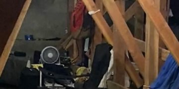 Police find man secretly lived in condo crawl space
