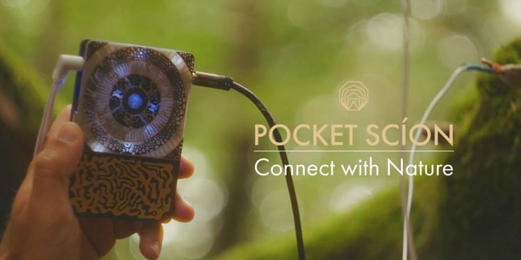 Pocket Scion is a synth you play with plants