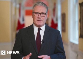 Starmer announces formal UK recognition of Palestinian state