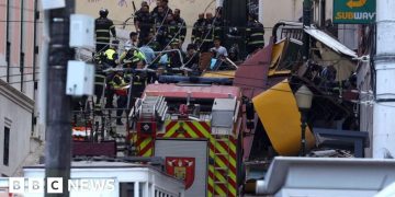 Three dead after Lisbon historic funicular railway derails