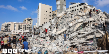 Israel destroys second high-rise as assault on Gaza City intensifies