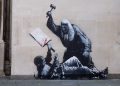 New Banksy artwork to be removed from Royal Courts of Justice | UK News