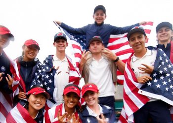 Team USA dominate singles to beat Europe in Junior Ryder Cup