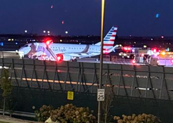 Plane makes emergency landing after crew bangs on cockpit door over comms problem