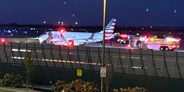 Plane makes emergency landing after crew bangs on cockpit door over comms problem