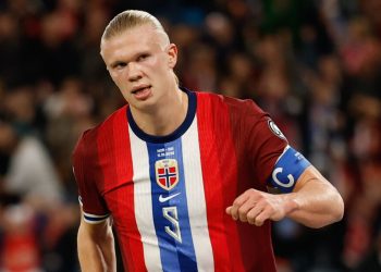 Haaland hits hat-trick as Norway beat Israel after protests