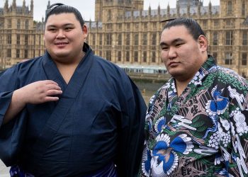 Noodle shortage as stars of sumo hit London's Royal Albert Hall