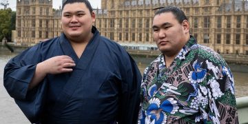 Noodle shortage as stars of sumo hit London's Royal Albert Hall