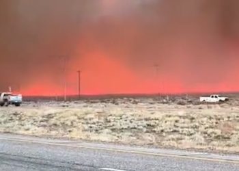 California Pack Fire spreads rapidly
