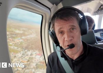 Hurricane Melissa: Aerial view of 'ground zero' destruction