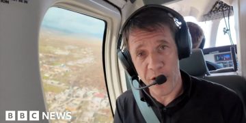 Hurricane Melissa: Aerial view of 'ground zero' destruction