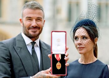 Sir David Beckham receives knighthood from the King at Windsor Castle ceremony | Ents & Arts News