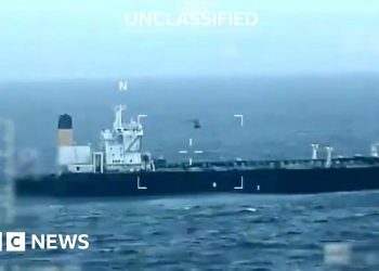US seizes vessel in international waters off Venezuela’s coast, officials say