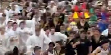 Crowd goes wild at ‘Silent Night’ basketball game