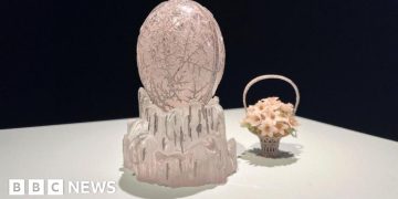 Rare Fabergé egg fetches record £22.9m at London auction