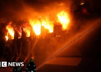 Ukraine accuses Russia of bombing Turkish ship in Odesa