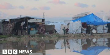 Heavy rains compound dire conditions of displaced Gazans, UN warns