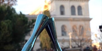 Olympic flame arrives in Rome ahead of Winter Olympics