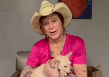 Mickey Rourke tells fans he is not behind ‘humiliating’ $100k eviction fundraiser | Ents & Arts News
