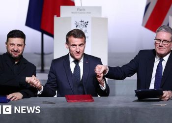 UK and France to send troops to Ukraine if peace deal agreed with Russia