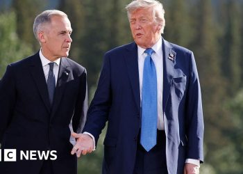 Trump threatens Canada with 100% tariffs if it ‘makes a deal with China’