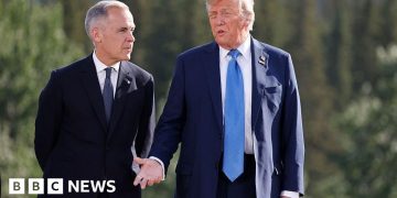 Trump threatens Canada with 100% tariffs if it ‘makes a deal with China’