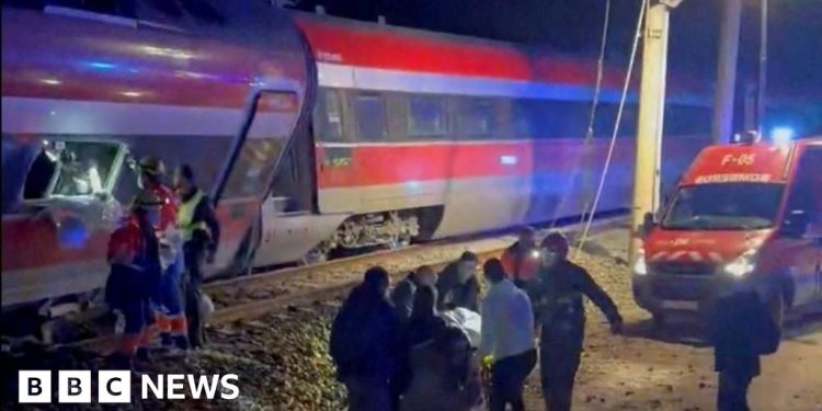 At least 21 killed in Spain after crash involving high-speed trains