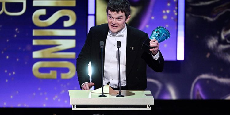 British rising star Robert Aramayo beats Timothee Chalamet and Leonardo DiCaprio to acting BAFTA – as One Battle After Another named best film | Ents & Arts News