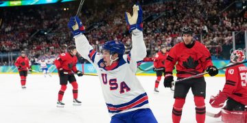 ‘That’s American hockey right there’