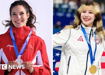 The two Chinese-American Olympians competing for rival superpowers