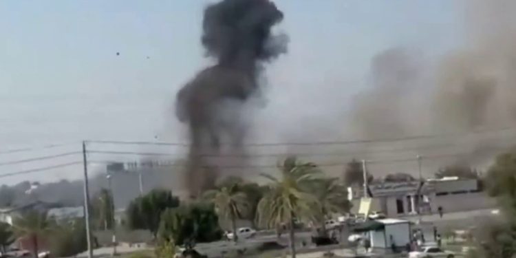 New video appears to show U.S. tomahawk missile hitting near school in Iran