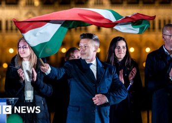 Orbán era swept away by Péter Magyar’s Hungary election landslide