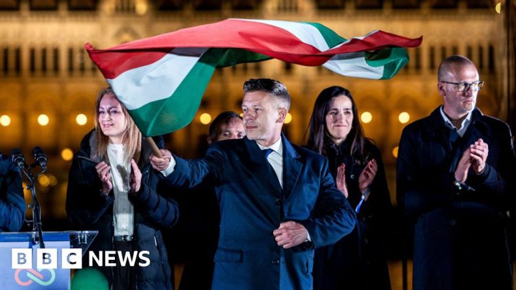Orbán era swept away by Péter Magyar’s Hungary election landslide