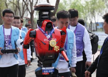 Humanoid robots race past humans in Beijing half-marathon, showing rapid advances