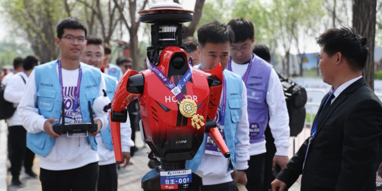 Humanoid robots race past humans in Beijing half-marathon, showing rapid advances