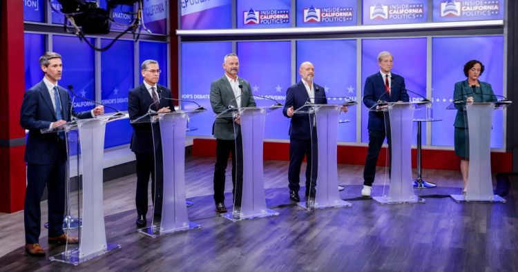 California governor candidates spar to get ahead after Eric Swalwell dropped out