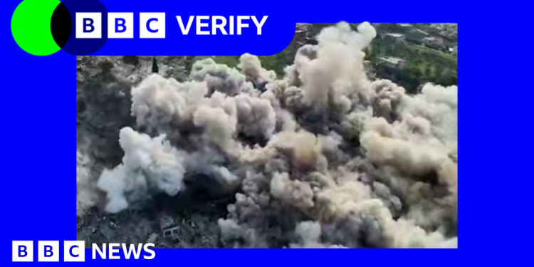 Israeli demolitions levelling towns in south Lebanon, satellite images show