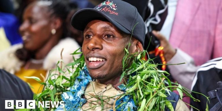 'I did not expect it': Kenya's Sabastian Sawe welcomed home with jubilant celebrations