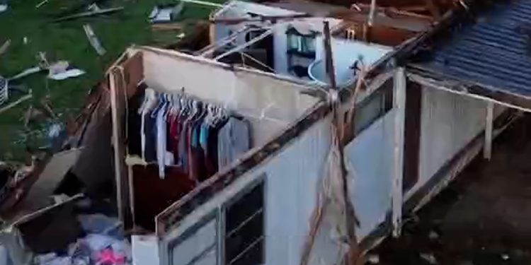 Tornadoes, massive hail batter the South and Midwest