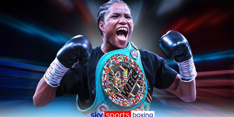 Dubois intends to back up her words vs Harper: 'I'm on a quest for greatness'