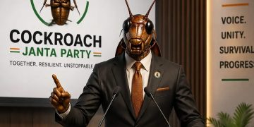 India’s ‘Cockroach Janata Party’ began as a joke. Then millions joined in.