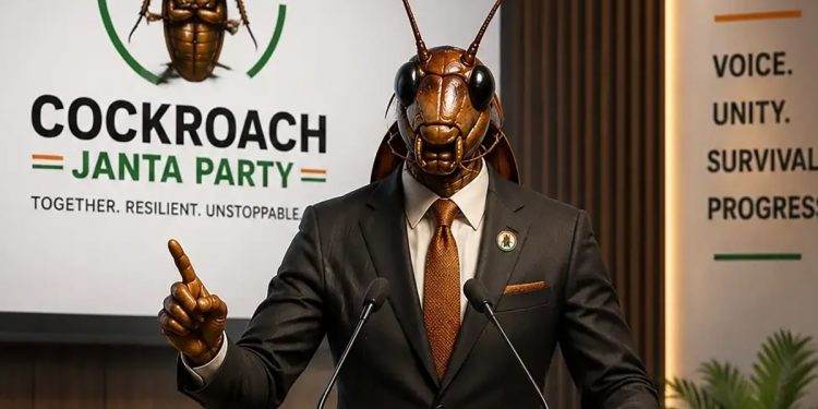 India’s ‘Cockroach Janata Party’ began as a joke. Then millions joined in.