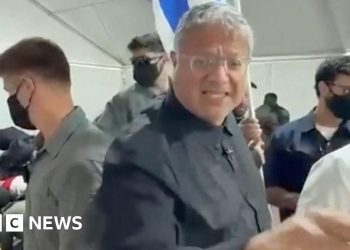 Far-right Israeli minister condemned for taunting handcuffed Gaza flotilla activists