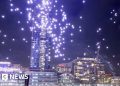 Drones crash into water after Sydney light show malfunction