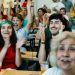Iran diaspora watches World Cup game with protests, support