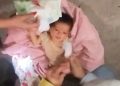 Video of newborn and mother rescued after days under rubble offers hope in Venezuela