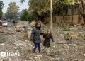 Massive Russian attack on cities across Ukraine kills at least 14 people
